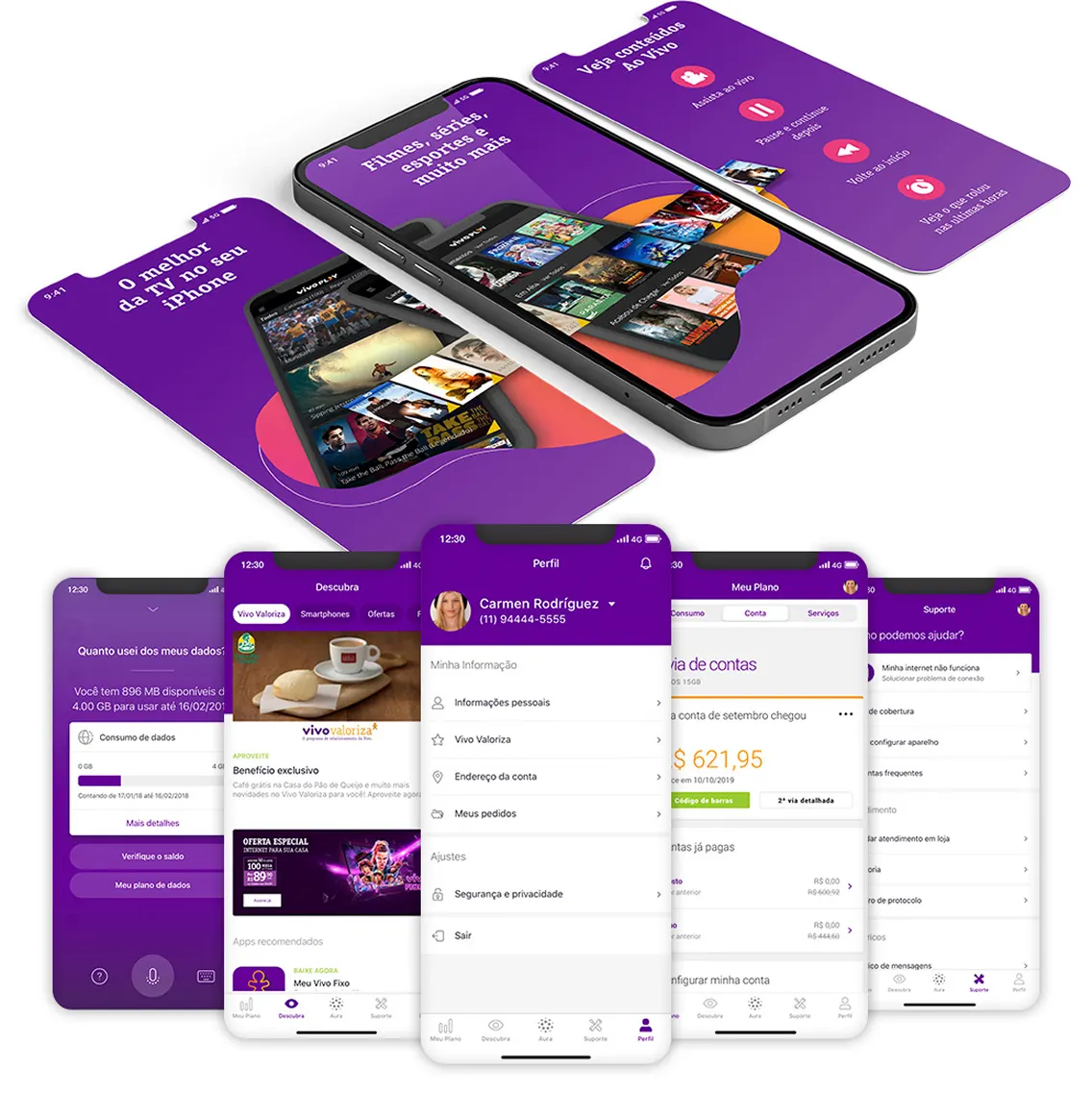 Vivo App Designs